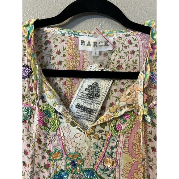 Anthropologie Barok Paris Patchwork Dress S Small Farm Rio Vibes Shopbop NWT - Picture 16 of 16